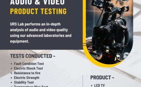 Audio Video Testing Lab Services in Delhi - URS Labs